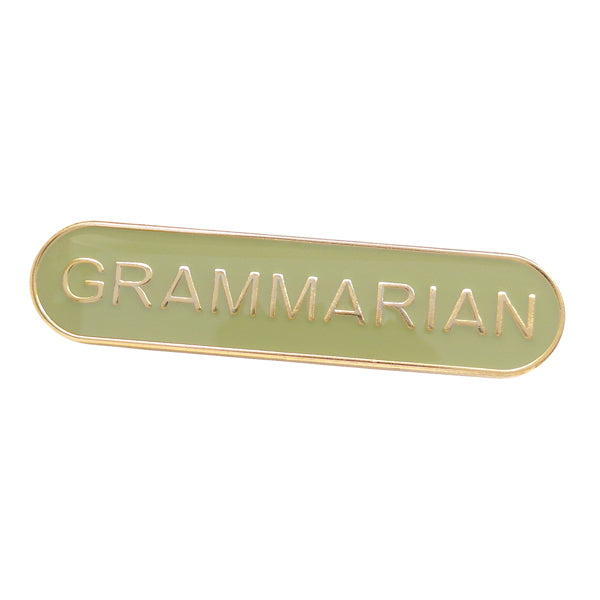 Grammarian Enamel Pin