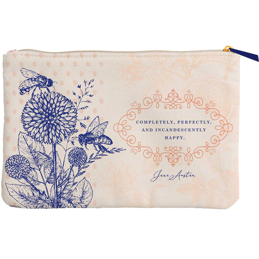 Jane Austen Accessory Pouch