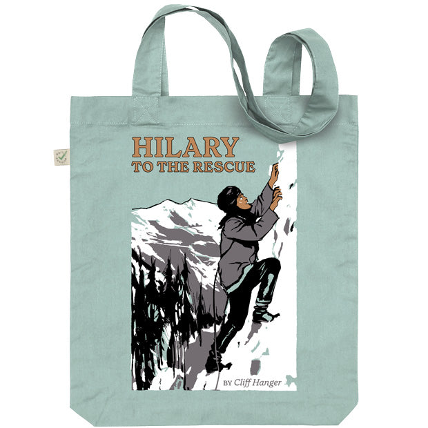 Personalised Book Cover Tote - Mountain Adventure