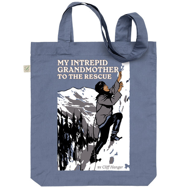 Personalised Book Cover Tote - Mountain Adventure