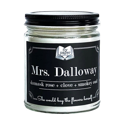 Mrs Dalloway Glass Jar Candle