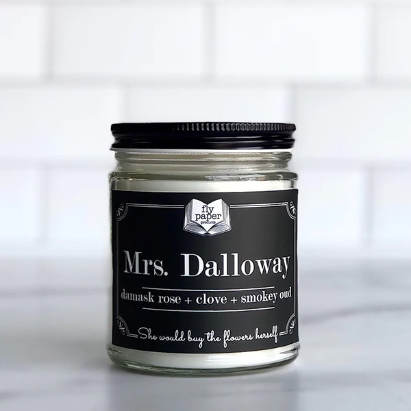 Mrs Dalloway Glass Jar Candle