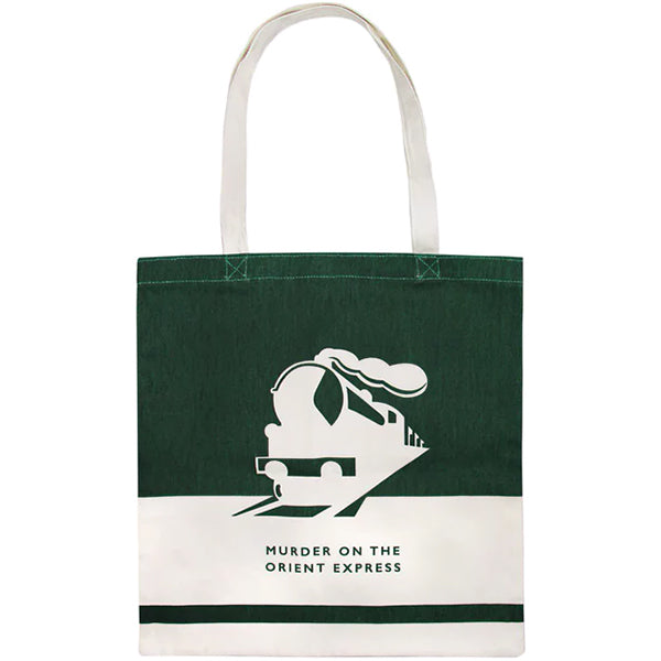 'Murder on the Orient Express' Agatha Christie Shopper Bag