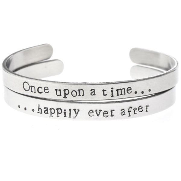 'Once Upon A Time ... Happily Ever After' Bangle Set