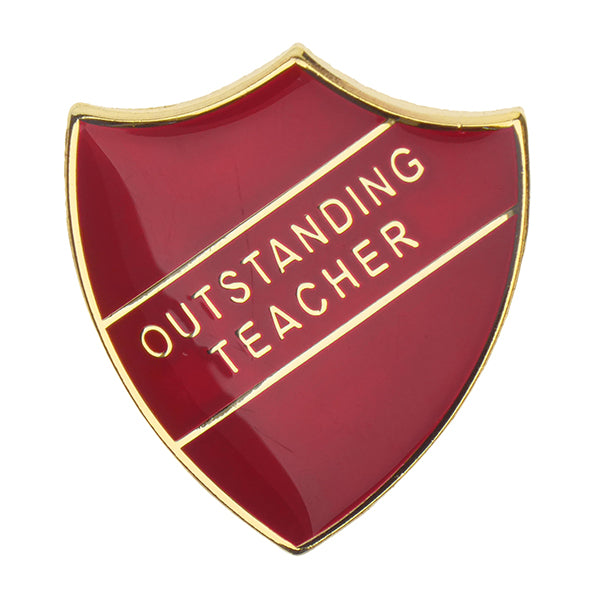 Outstanding Teacher Enamel Pin