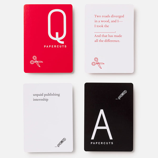 Papercuts Card Game The Literary Gift Company