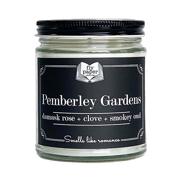 Pemberley Gardens Glass Jar Candle