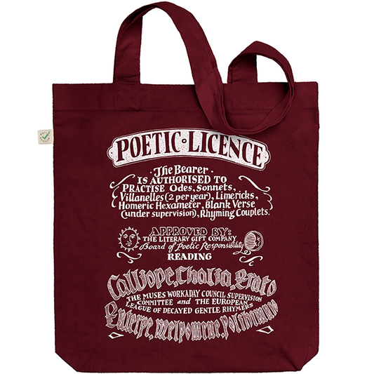Poetic Licence Tote Bag