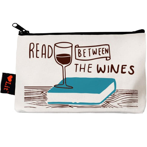 Read Between the Wines Pencil Pouch