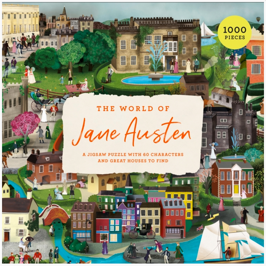 The World of Jane Austen 1000-Piece Jigsaw Puzzle