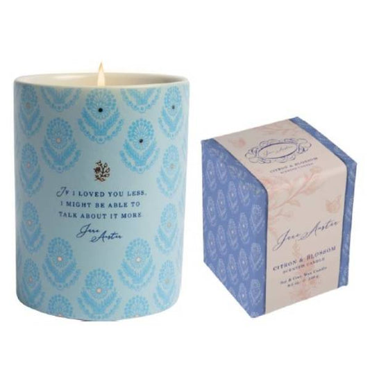 Jane Austen: If I Loved You Less Scented Candle