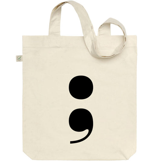 Semicolon Tote Bag