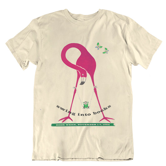 Swing Into Books T-shirt - Choice of Shapes/Styles