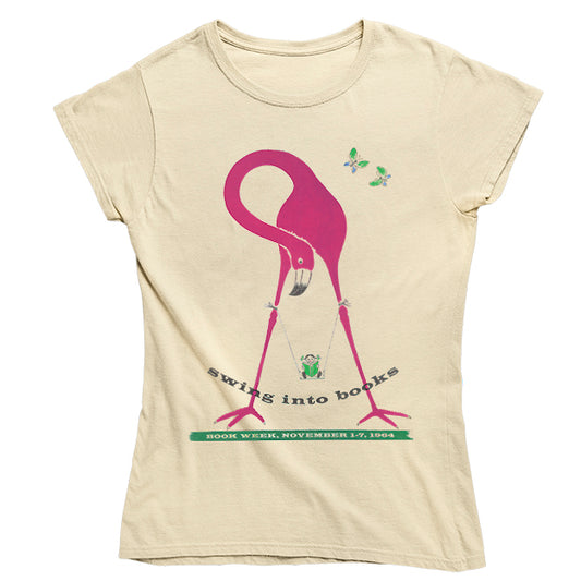 Swing Into Books T-shirt - Choice of Shapes/Styles