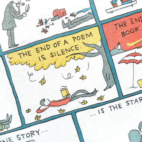 The End - Grant Snider Tote Bag SAMPLE
