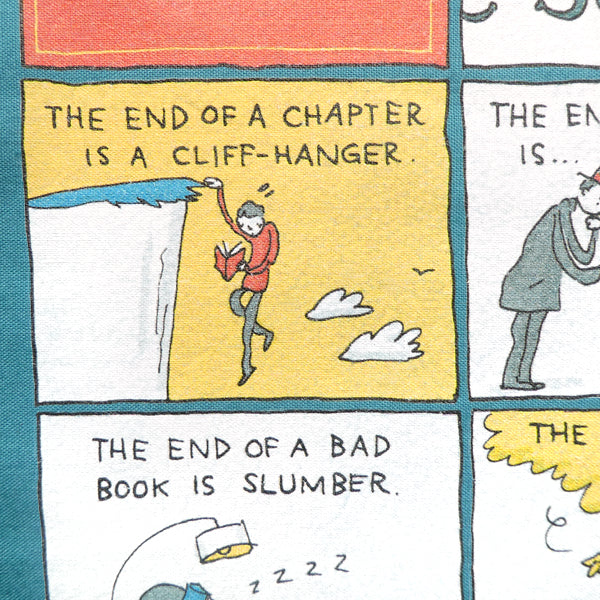 The End - Grant Snider Tote Bag SAMPLE