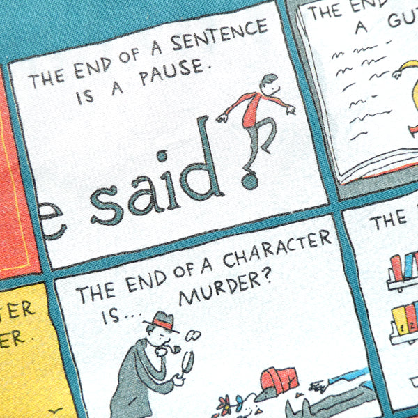 The End - Grant Snider Tote Bag SAMPLE