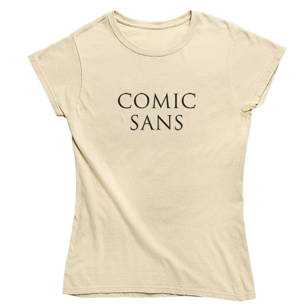 Comic Sans Fan T-shirt