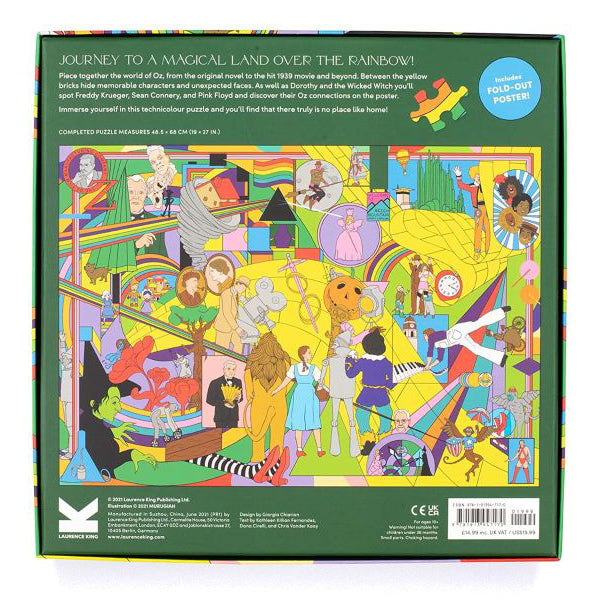 The Wonderful World of Oz 1000 Piece Jigsaw Puzzle