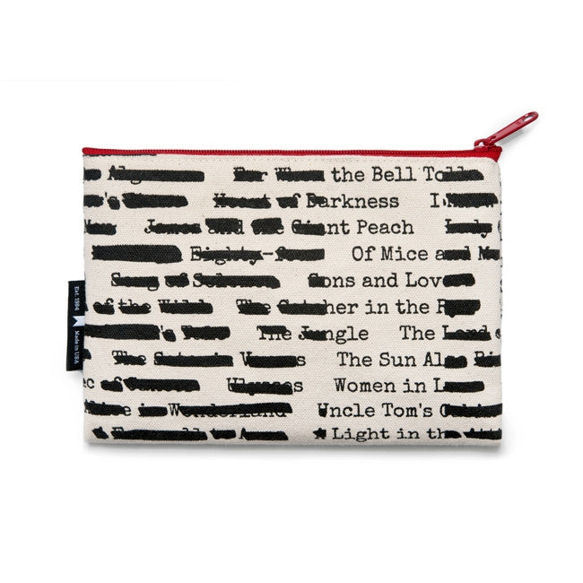 Zipped Pouch - Banned Books