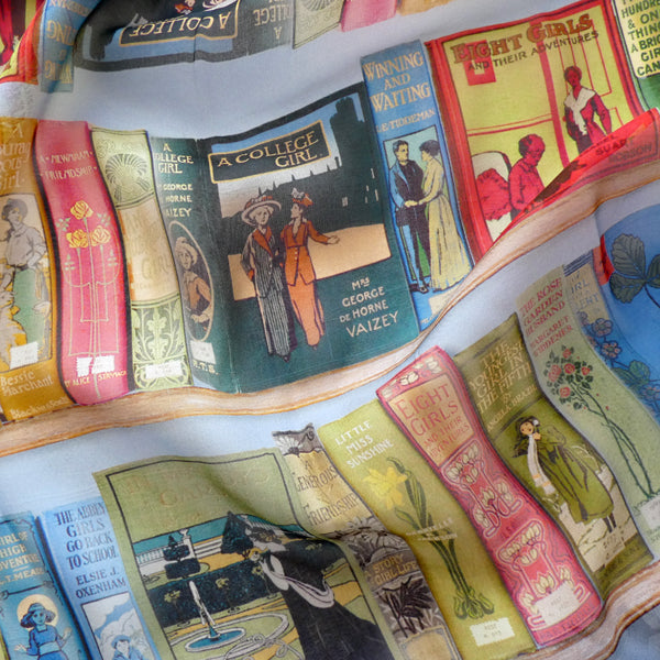 Bodleian Bookshelf Silk Scarf