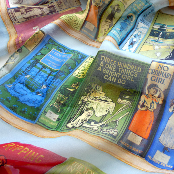Bodleian Bookshelf Silk Scarf