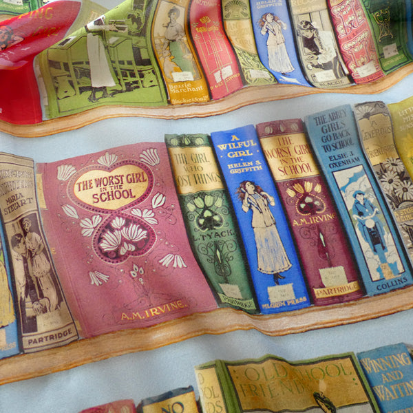Bodleian Bookshelf Silk Scarf