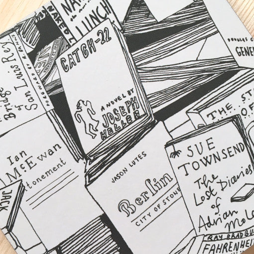 'Books' Coaster Set