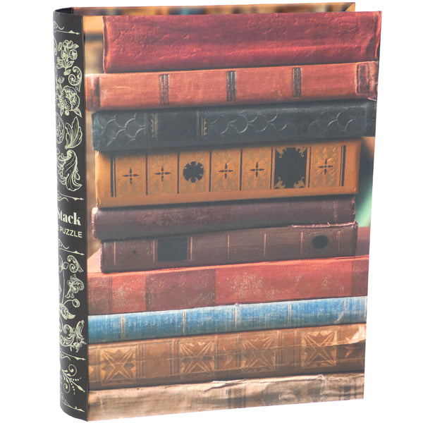 Book Stack Book Box 1000-piece Jigsaw Puzzle