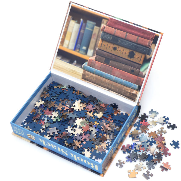 Book Stack Book Box 1000-piece Jigsaw Puzzle