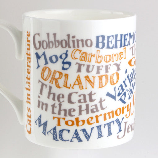 Cats in Literature Mug