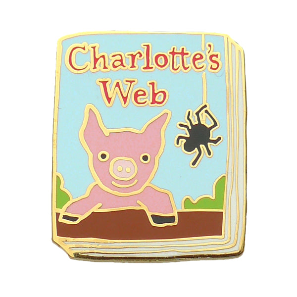 Charlotte's Web Enamel Pin