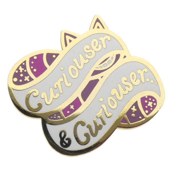 Curiouser and Curiouser Lapel Pin