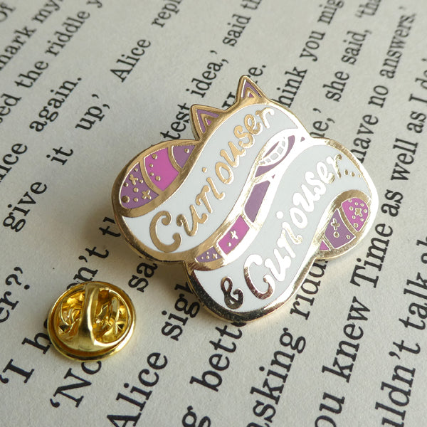 Curiouser and Curiouser Lapel Pin