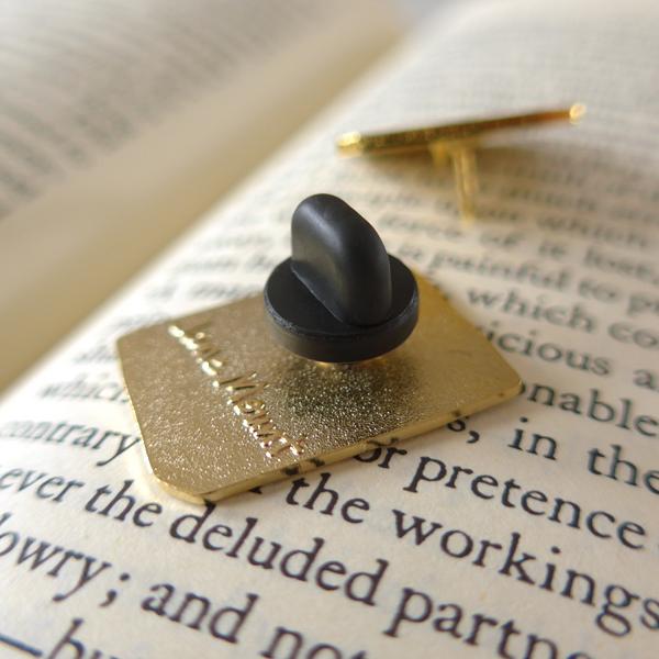 The Bell Jar Book by Sylvia Plath Enamel Pin