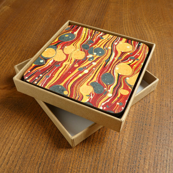 Endpaper Coasters - Set Of 4