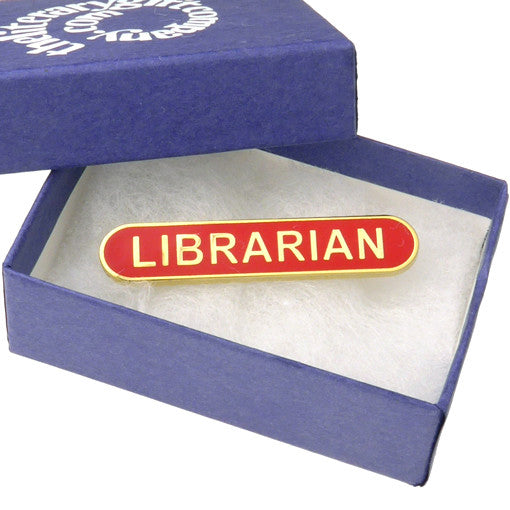 Gift Boxed Librarian Badge