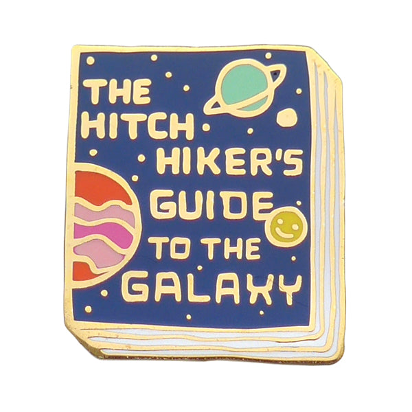 The Hitchhiker's Guide To the Galaxy Enamel Pin