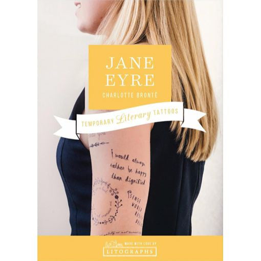 Jane Eyre Temporary Tattoos