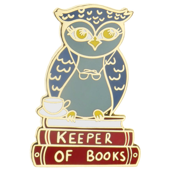 Keeper of Books Lapel Pin