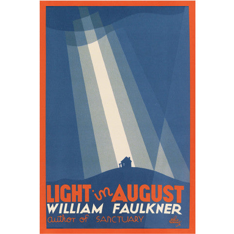 Light in August by William Faulkner Poster