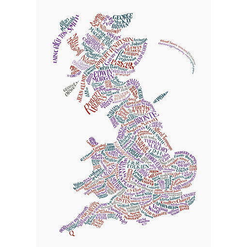 Literary Map of Britain