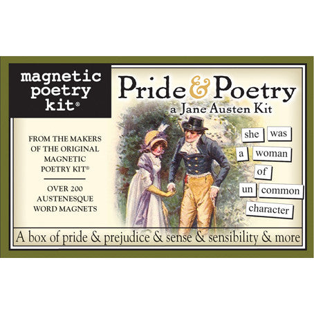 Magnetic Poetry - Austen's Pride and Poetry Edition