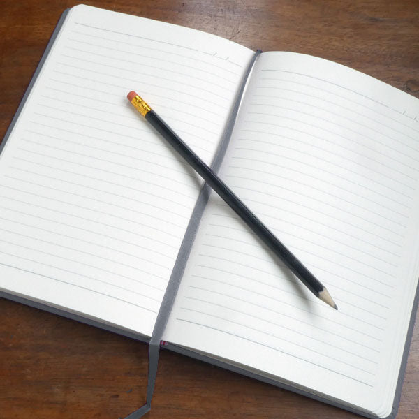 Personalised Notebook - Serif Font with Ornaments