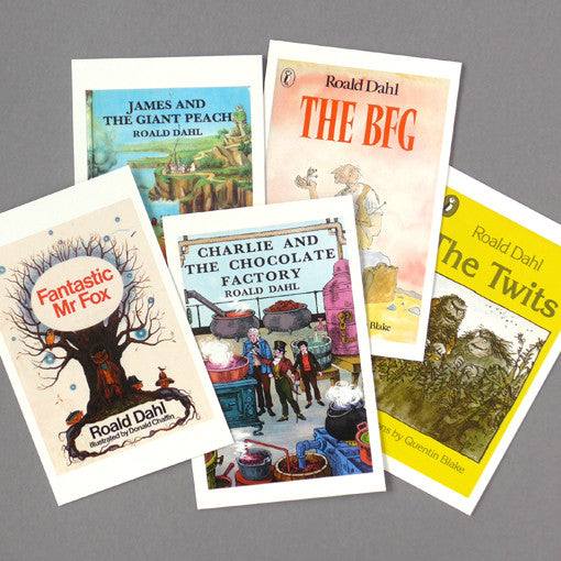Roald Dahl Postcard Box - 100 Phizz-Whizzing Postcards – The Literary ...