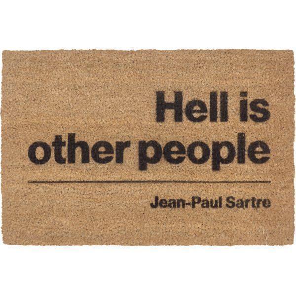 Jean-Paul Sartre Doormat