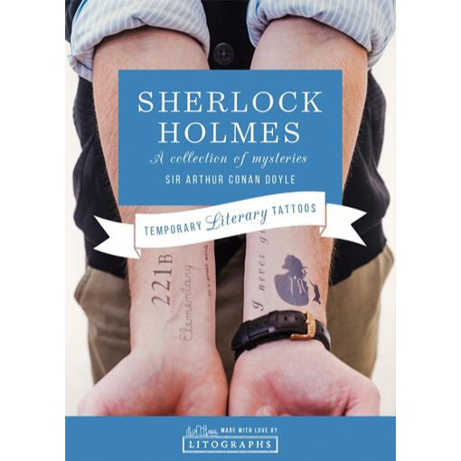 Sherlock Holmes Temporary Tattoos