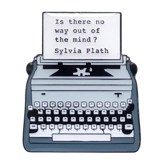 Sylvia Plath Enamel Pin
