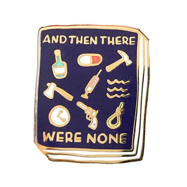 And Then There Were None Enamel Pin
