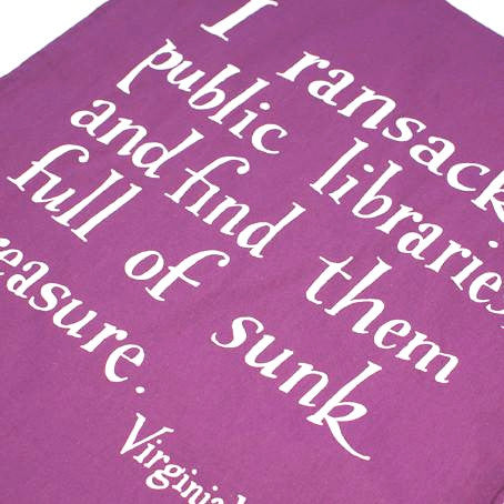 Woolf Library Bag